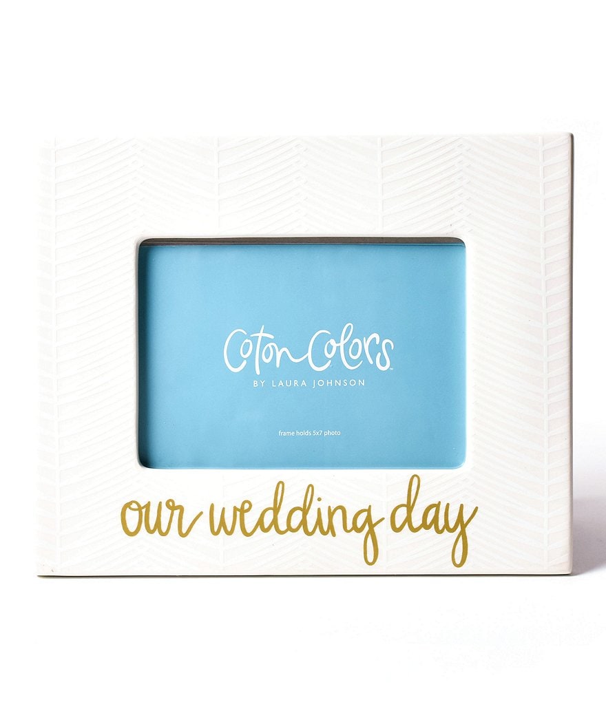 kate spade new york Take the Cake Double Wedding Invitation Frame