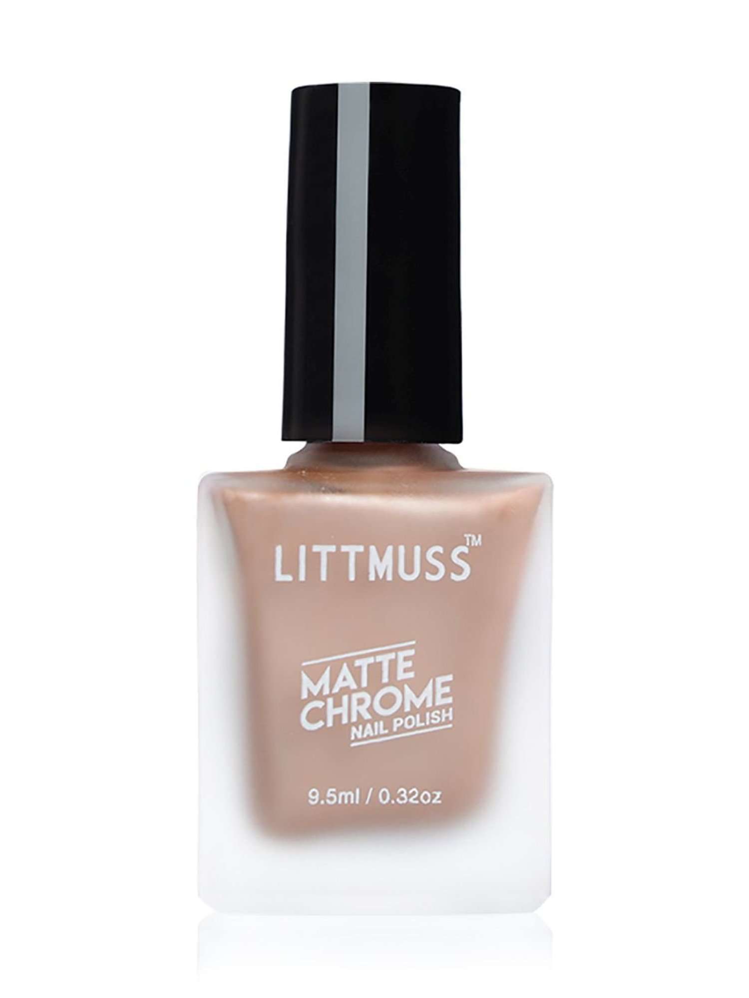 Littmuss Matte Chrome Nail Polish Choco Raspberry Smoothie 007 - 9.5 ml
