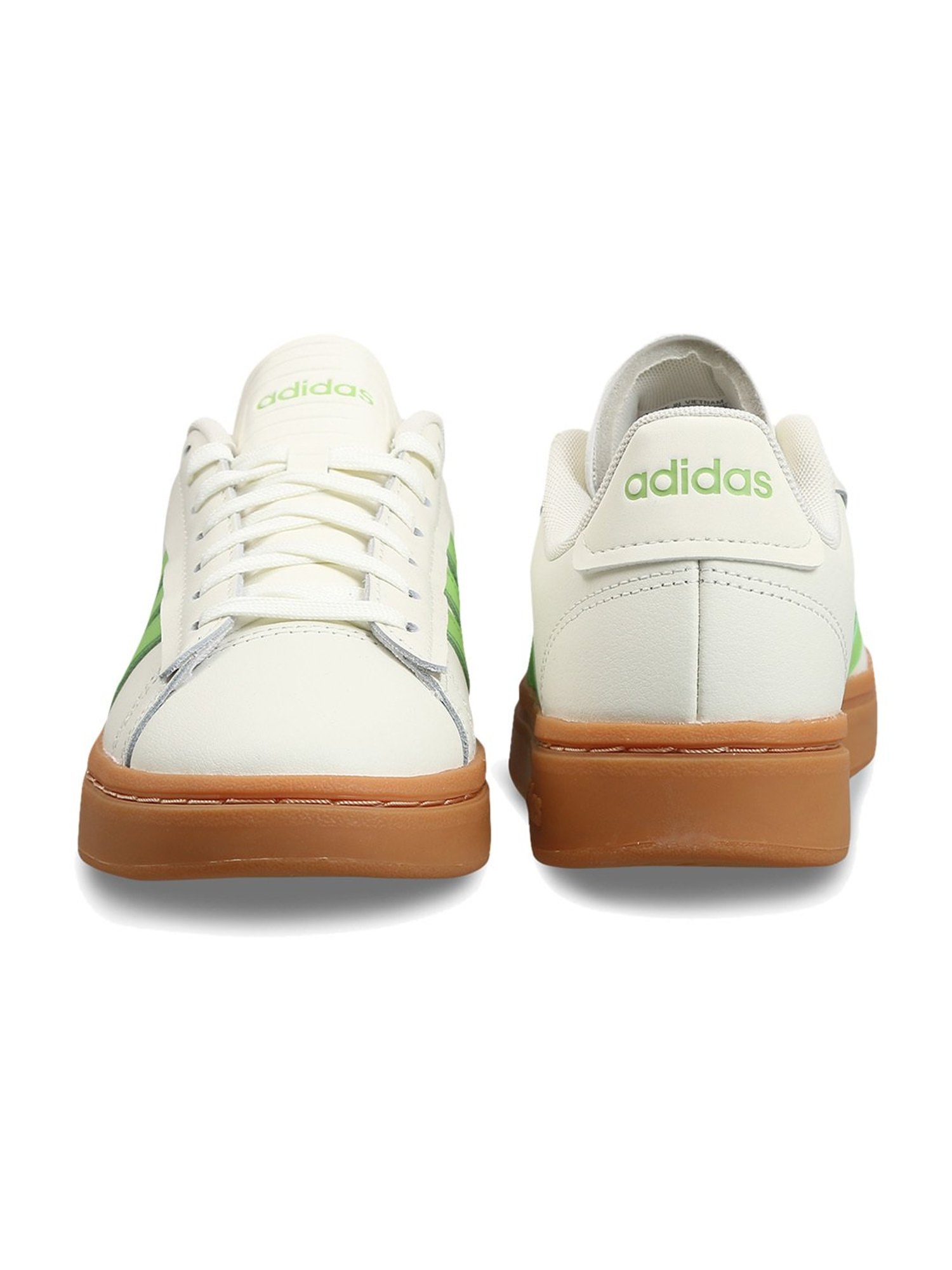Adidas Women's GRAND COURT ALPHA Off White Tennis Shoes