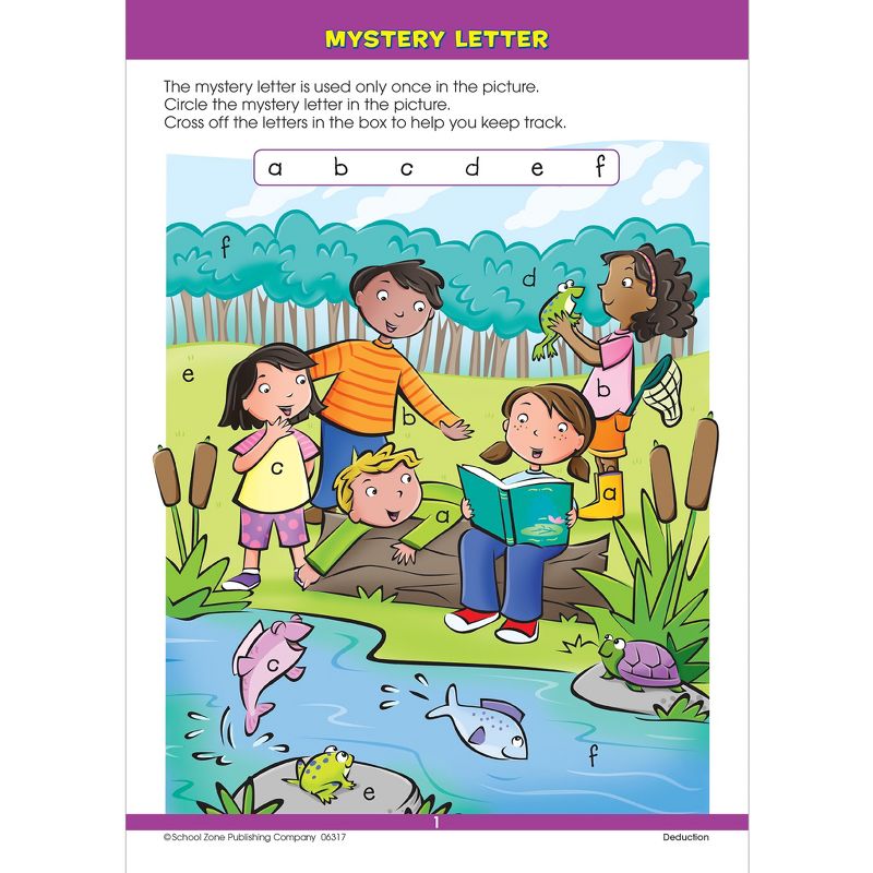 Big First Grade Workbook, Ages 67 (School Zone Publishing) - by Wendy Colsen (Paperback)