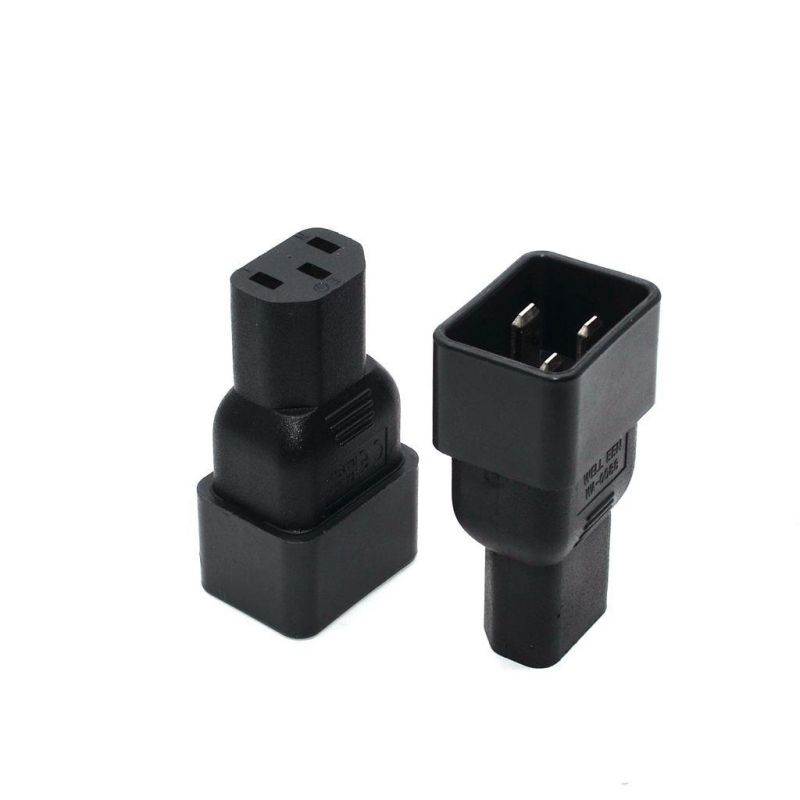 1M 16AWG Heavy Duty Power Extension Cord Power Extension Cable 3 Feet 1 Meters 3 Conductor NEMA 515P to NEMA 515R 13 Amp Power Cable ED70906