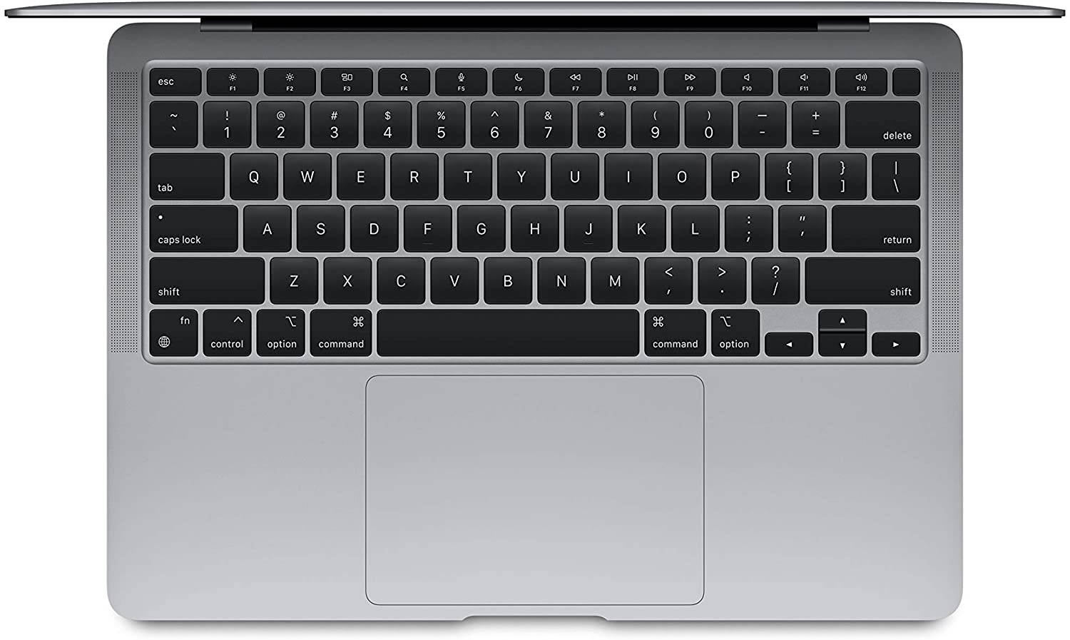 Apple Macbook Air 13.3" with M1 chip with 8-core CPU and 7-core GPU, 256GB SSD 8GB RAM - Space Gray 2020 MGN63LL/A