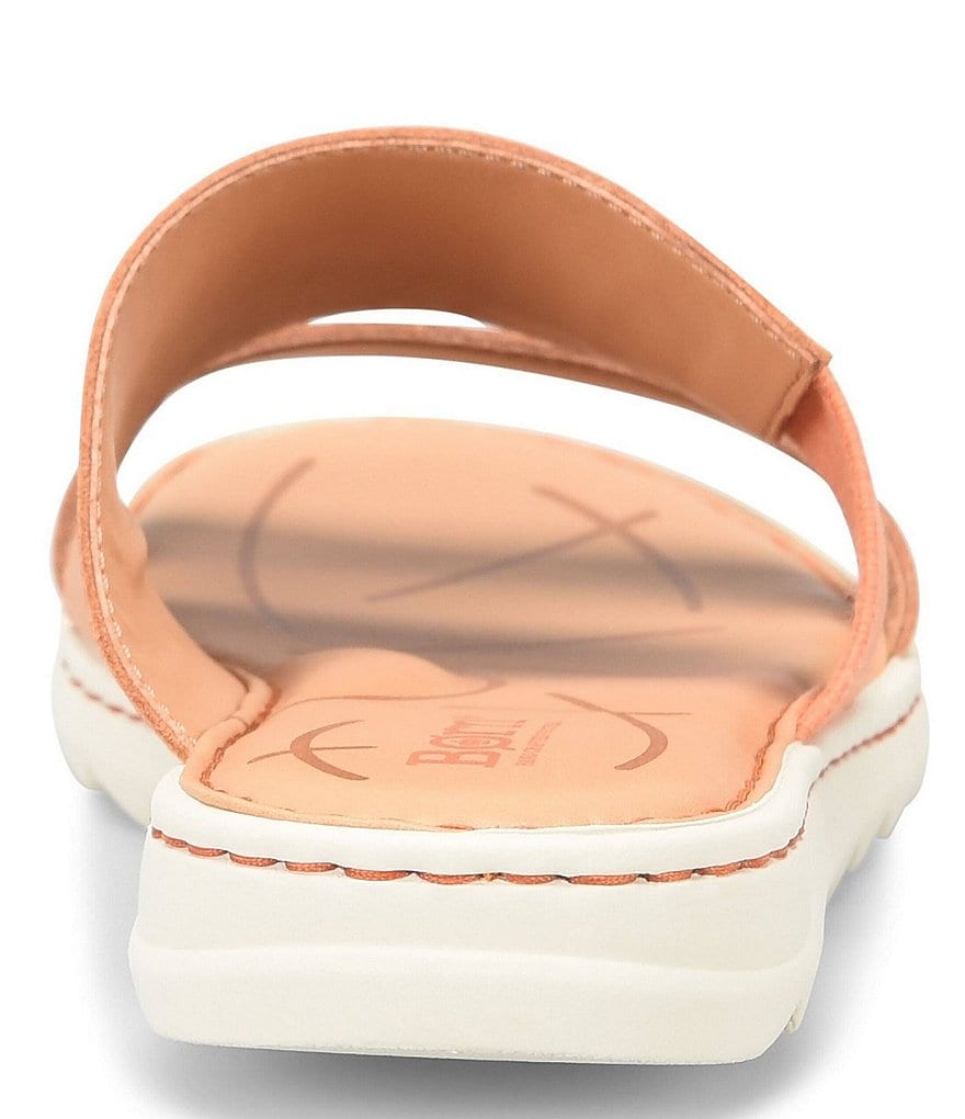 Born Oceana Slide-On Leather Sandals