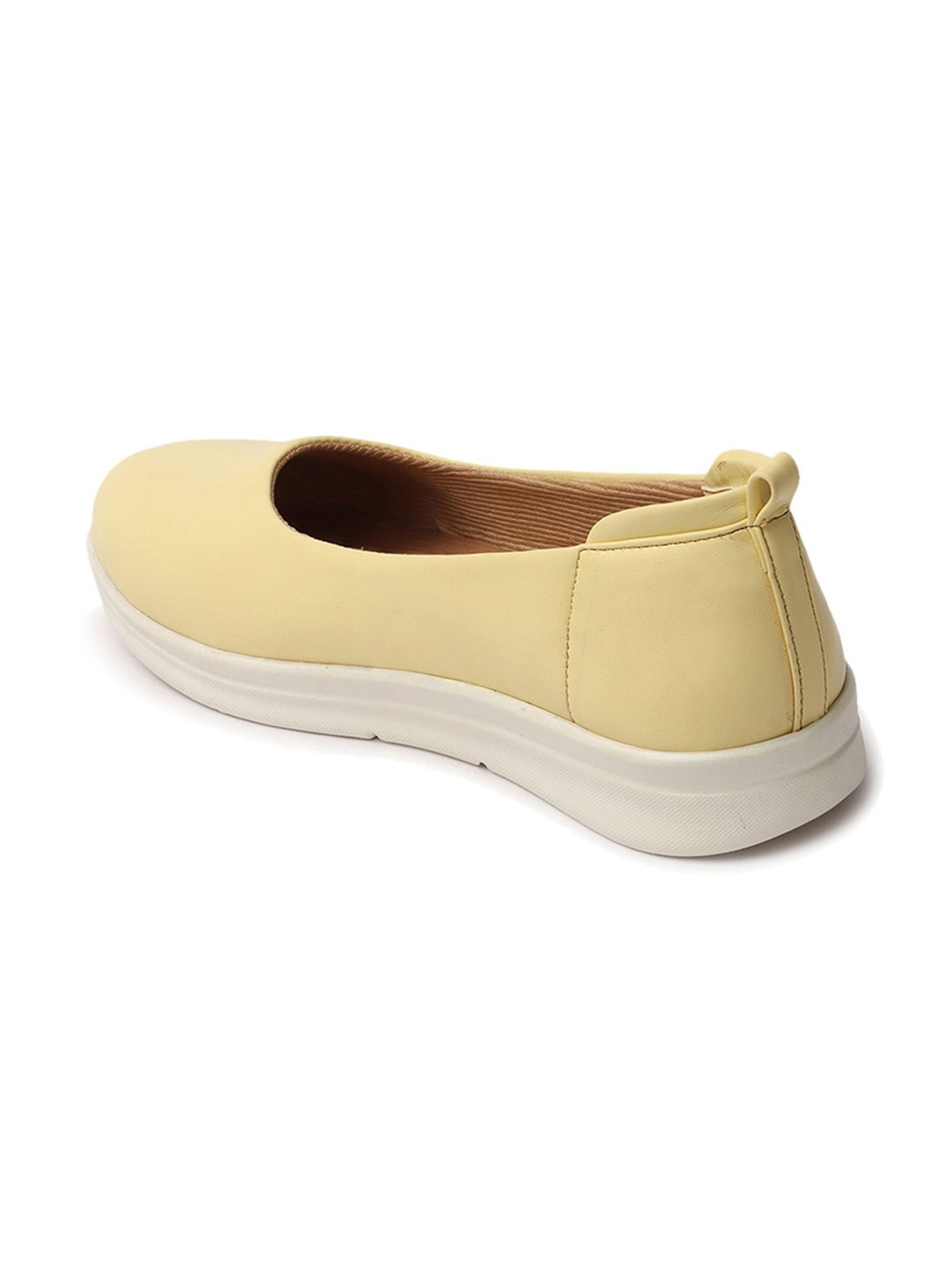 Iconics Women's Yellow Flat Ballets