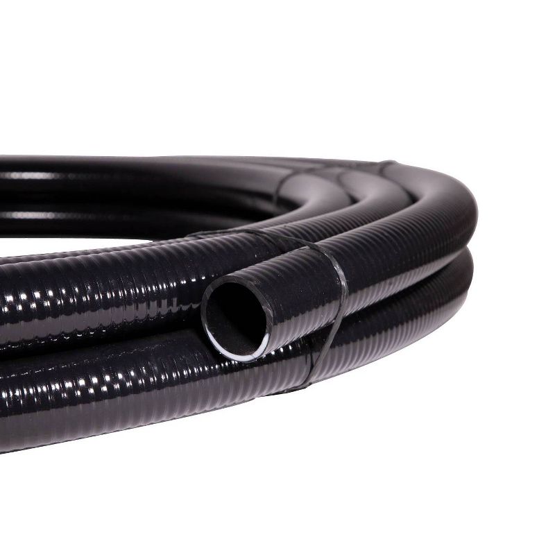 Alpine 2" x 50' PVC Flex Hose Black