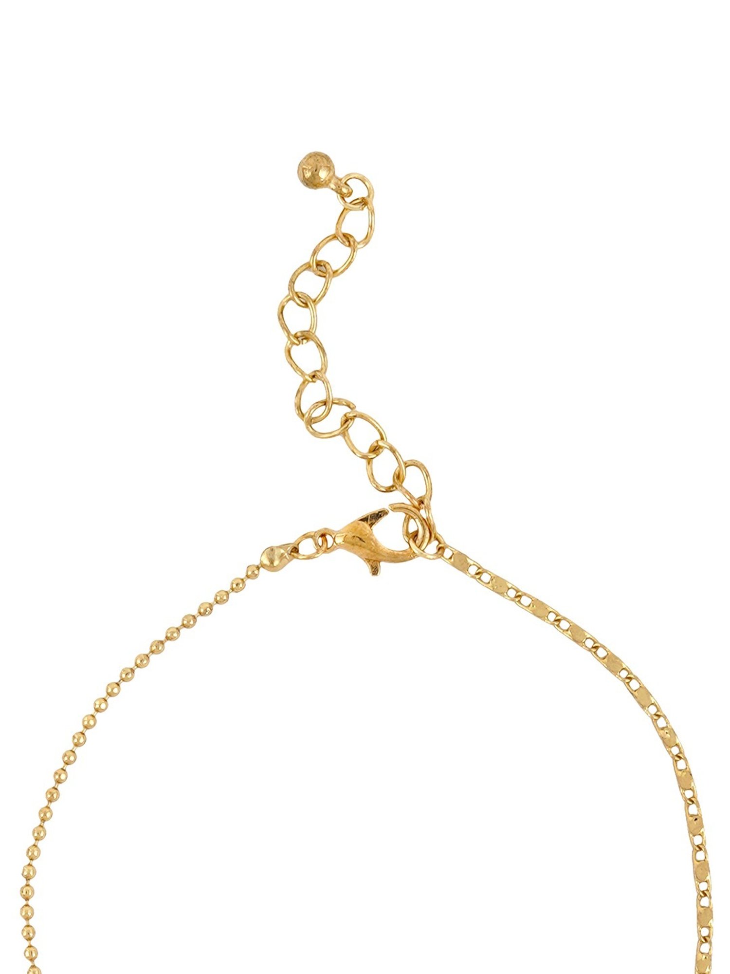 Joker & Witch Blight Pearl Layered Anklet - Set of 3