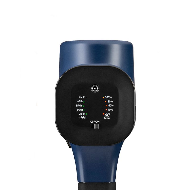 Lifepro LPSNCBLU Sonic Electric Personal Handheld Deep Tissue Muscle Percussion Massage Relief Therapy Massager Ball Gun Machine for Recovery, Blue