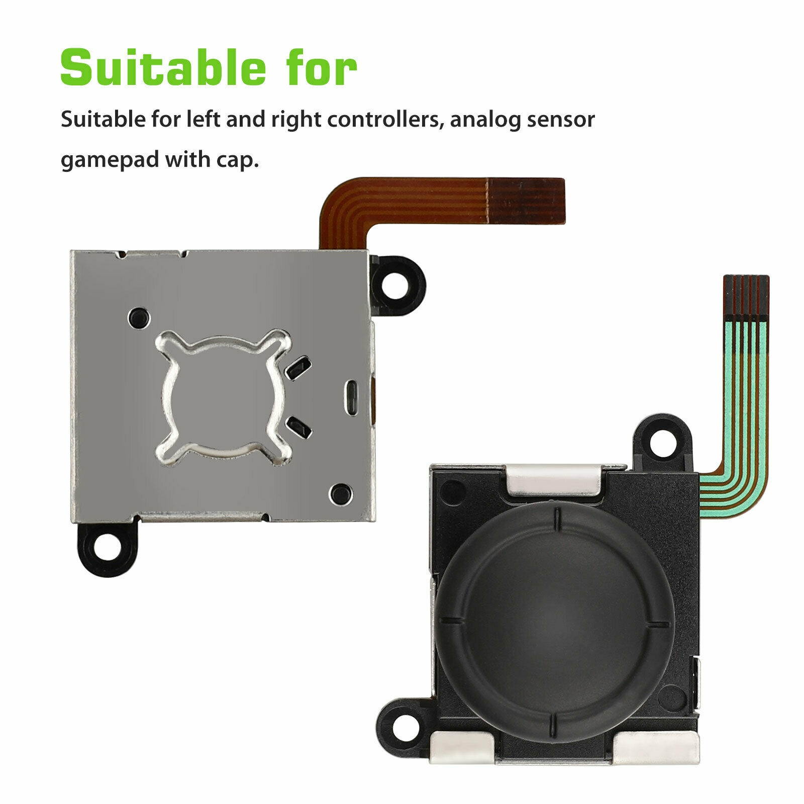 3D Analog Joystick Thumb Stick Replacement Tools Kit for  Switch Joy-Con