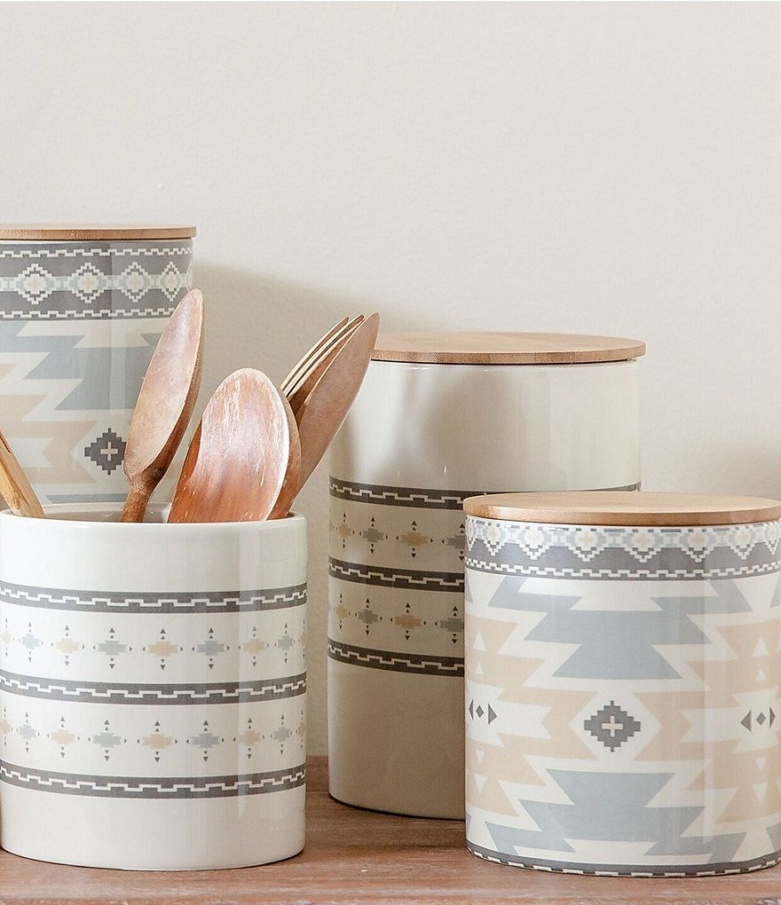 HiEnd Accents 2-Piece Small Design Canister Set