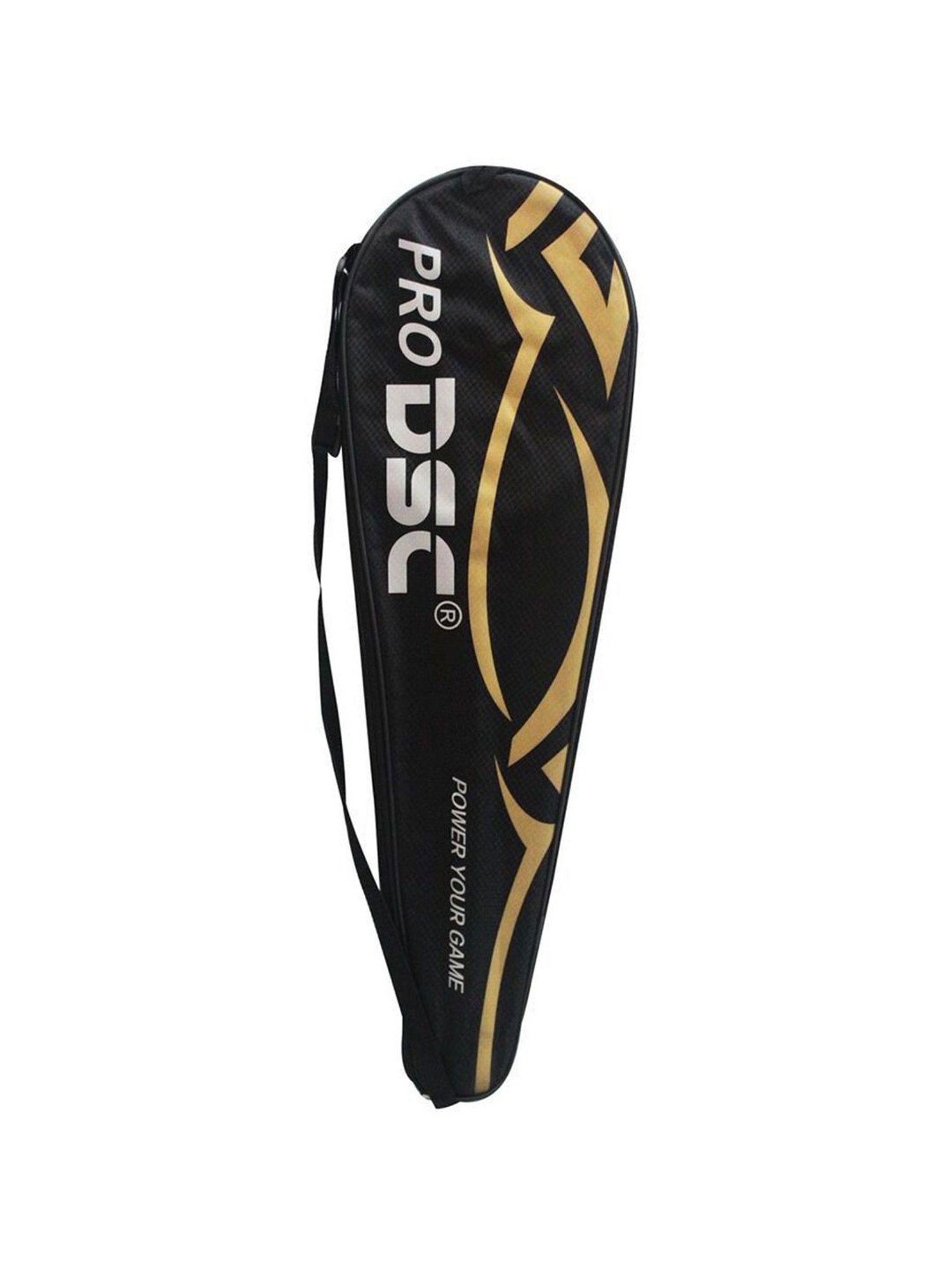 DSC Nano Lite 2000 Aluminium Strung Badminton Racket (Grey) Size - Standard