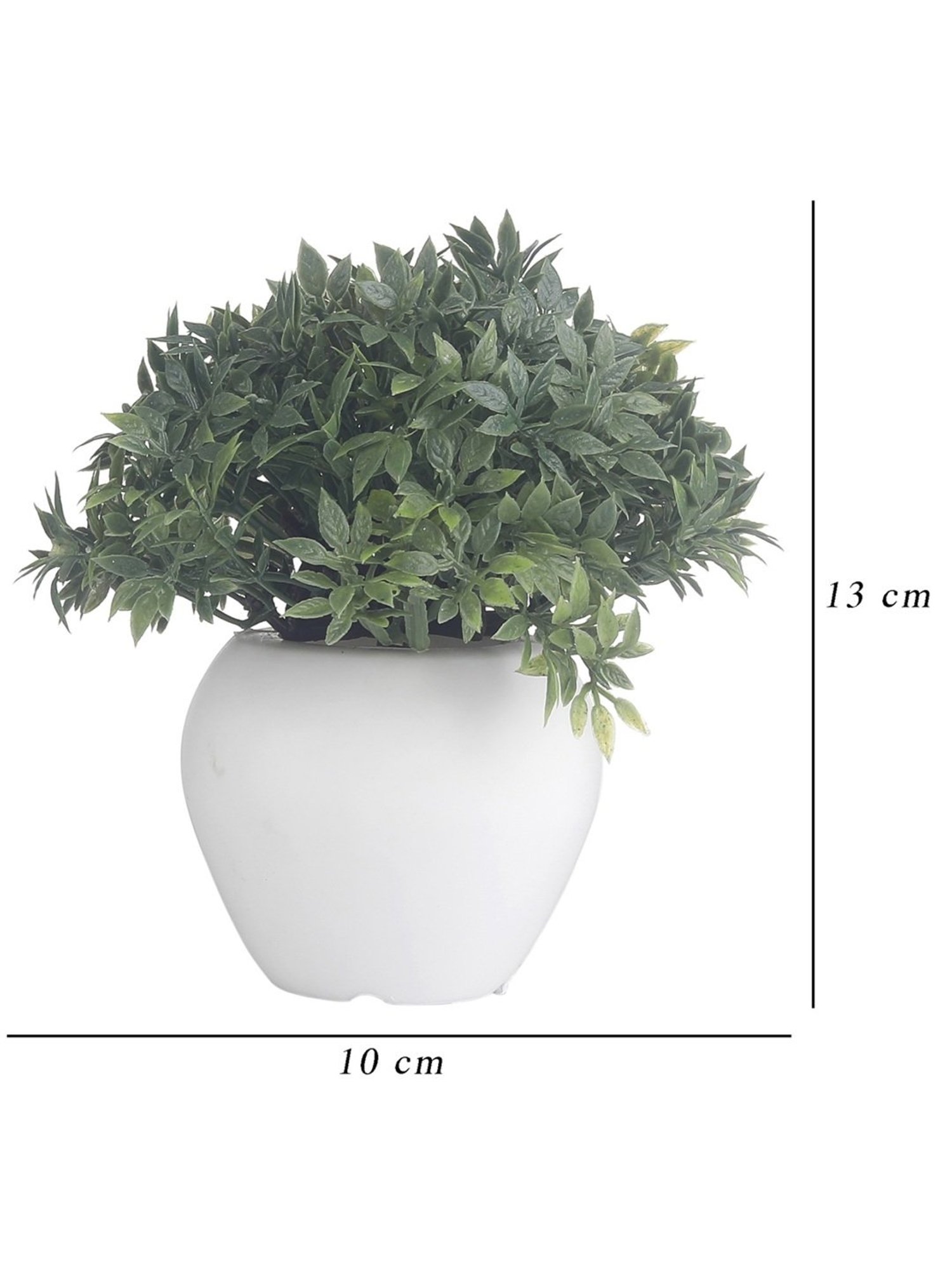 Foliyaj Multicolor Plastic Artificial Mini Bush