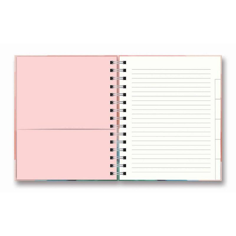 208 sheet 1 Subject Spiral Notebook Tabbed 8.25"x6.875" We Are All in This Together 208pgs - OCS Designs