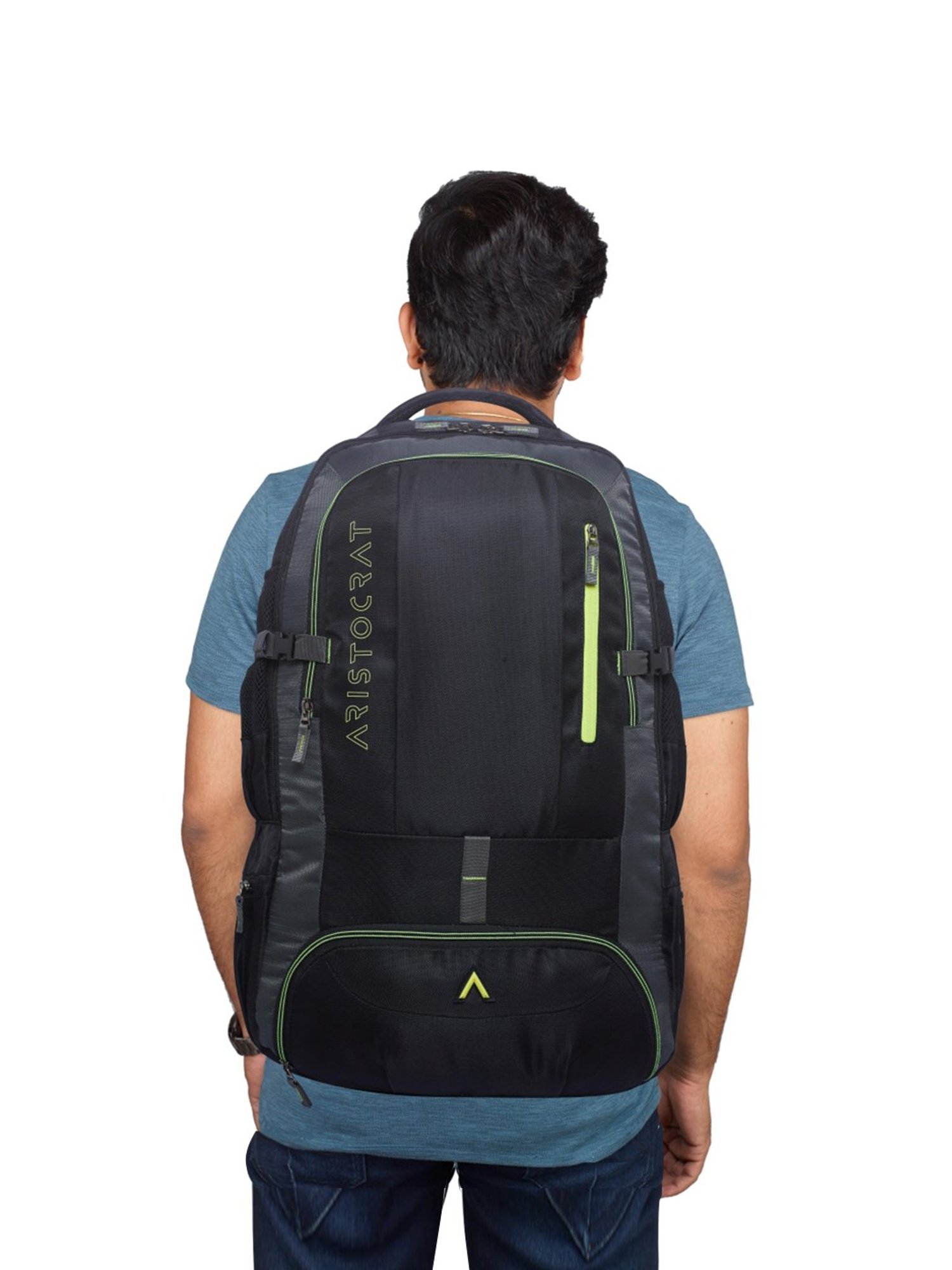Aristocrat Duro 45 Ltrs Black Medium Rucksack