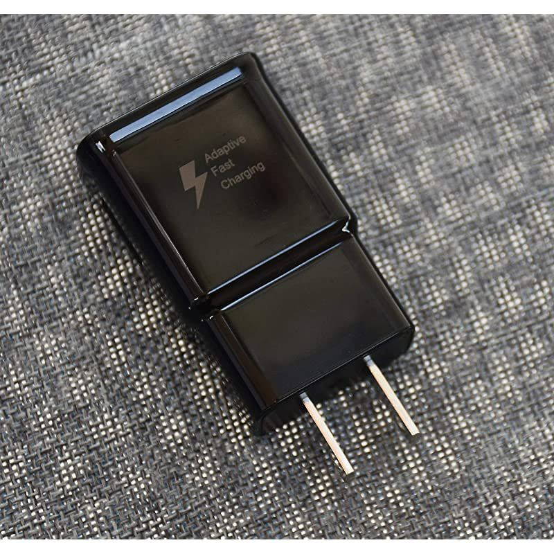 Fast Charging Wall Charger Adapter Compatible Samsung Galaxy S6 S7 S8 S9 S10 / Edge/Plus/Active, Note 5,Note 8, Note 9,LG G5 G6 G7 V20 V30 ThinQ Plus EP-TA20JBE Quick Charge (2 Pack)