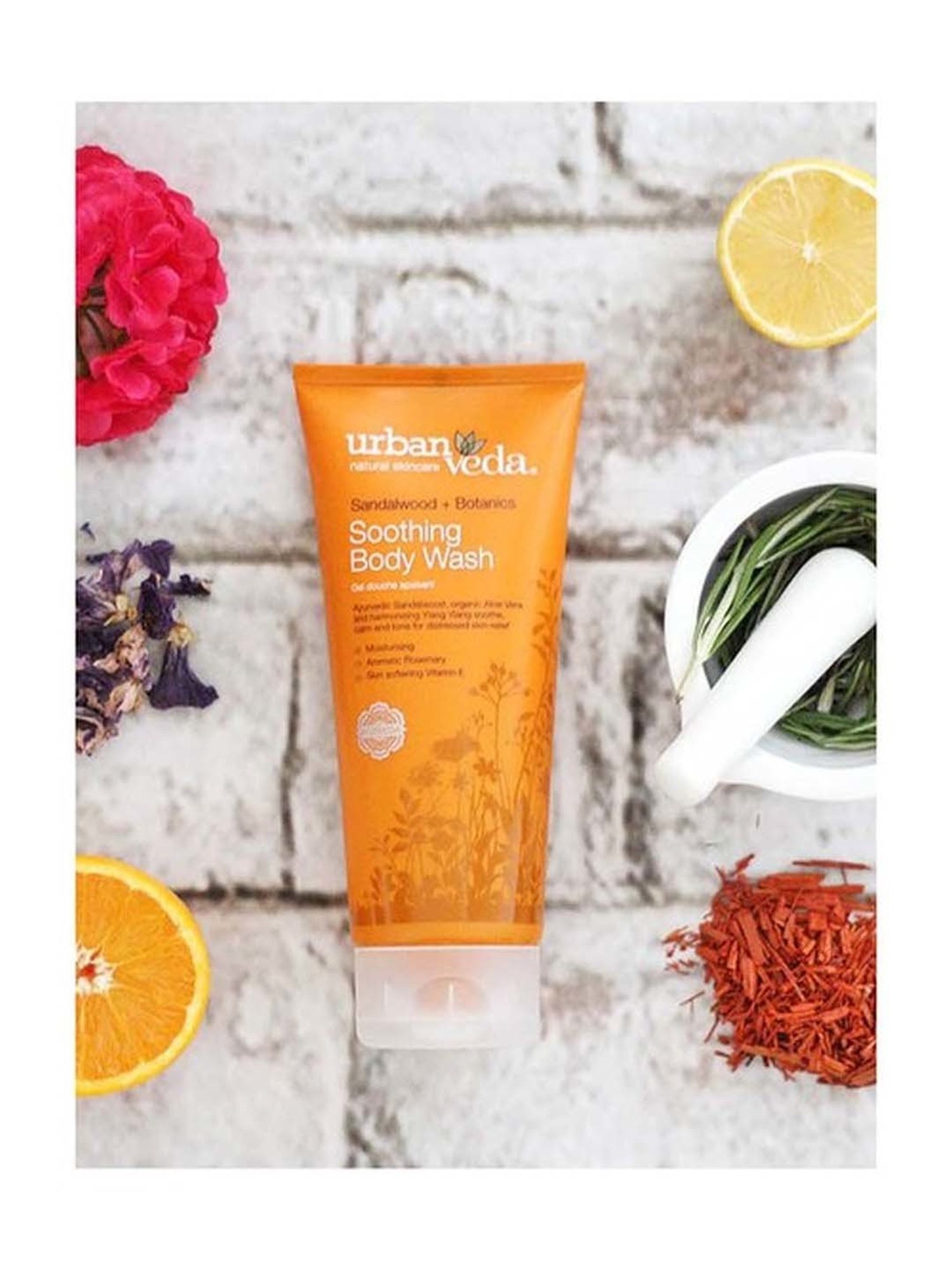 Urban Veda Soothing Sandalwood Body Wash - 200 ml