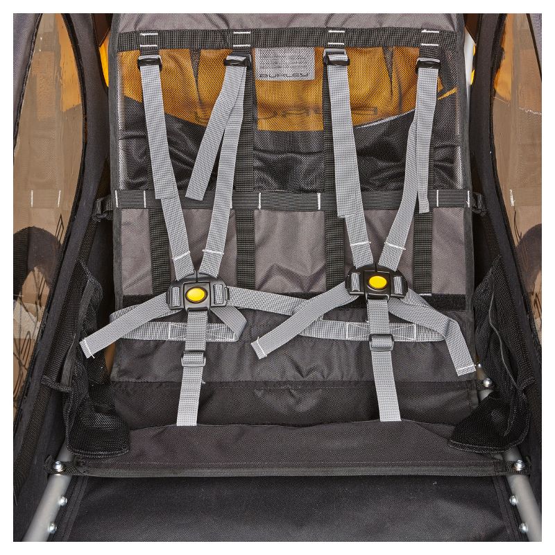 Tow Tuff TTF-2762ACBR Heavy Duty 2-in-1 Aluminum Automotive Cargo Luggage Carrier with Bike Hitch Rack