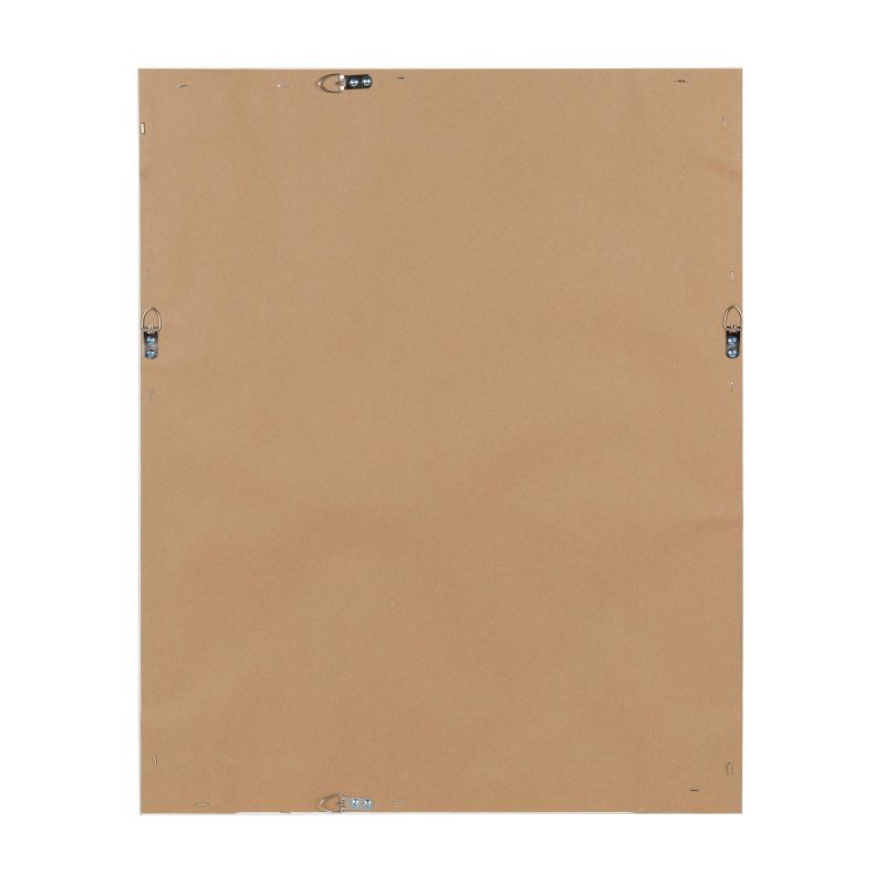 27" x 33" Beatrice Dry Erase Board Rustic Brown - DesignOvation