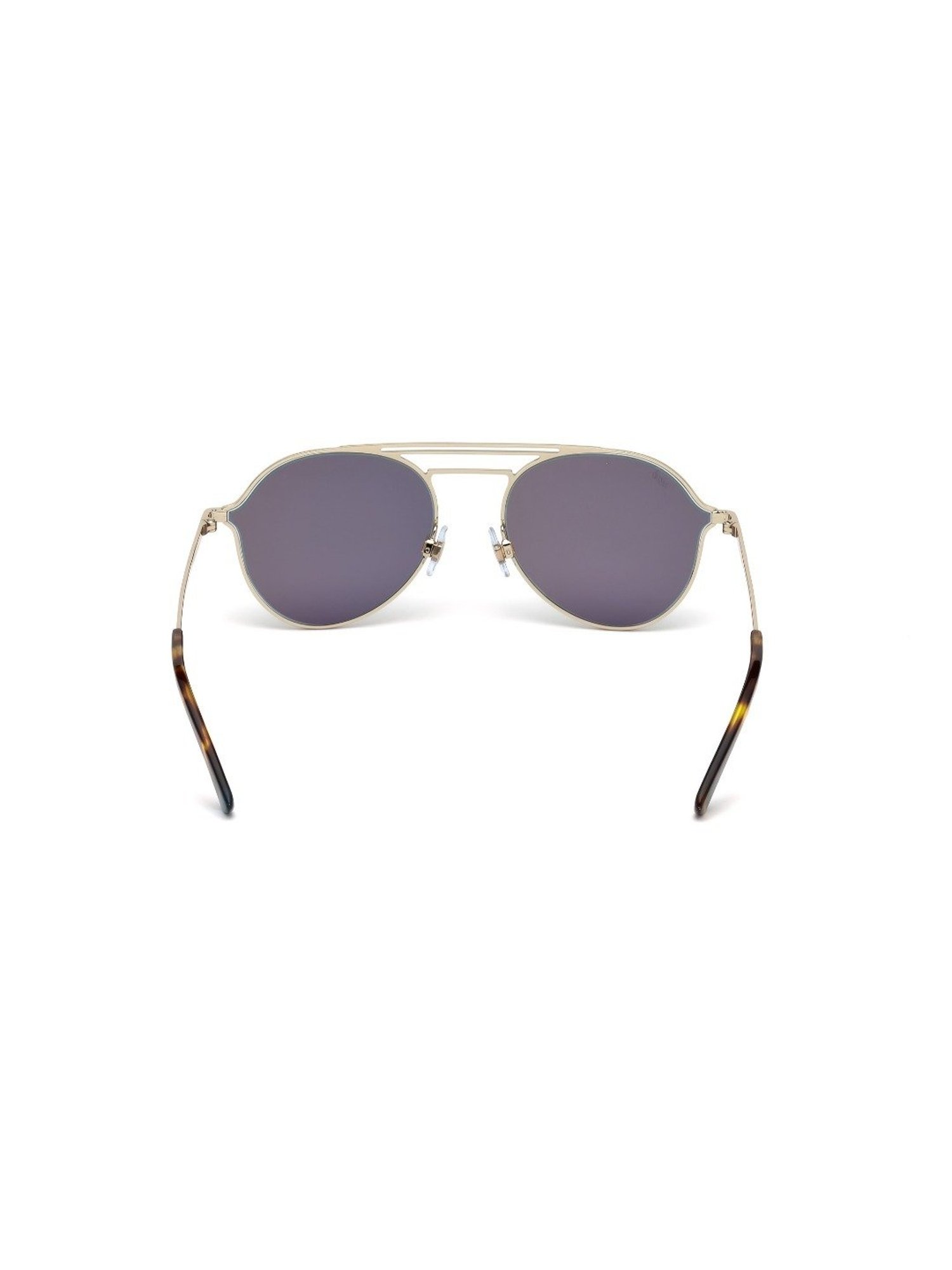 Web Eyewear Blue Pilot Sunglasses for Men Designed in Italy