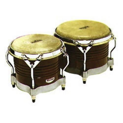 Latin Percussion M201-AW Matador Bongos, Natural Gold Hd