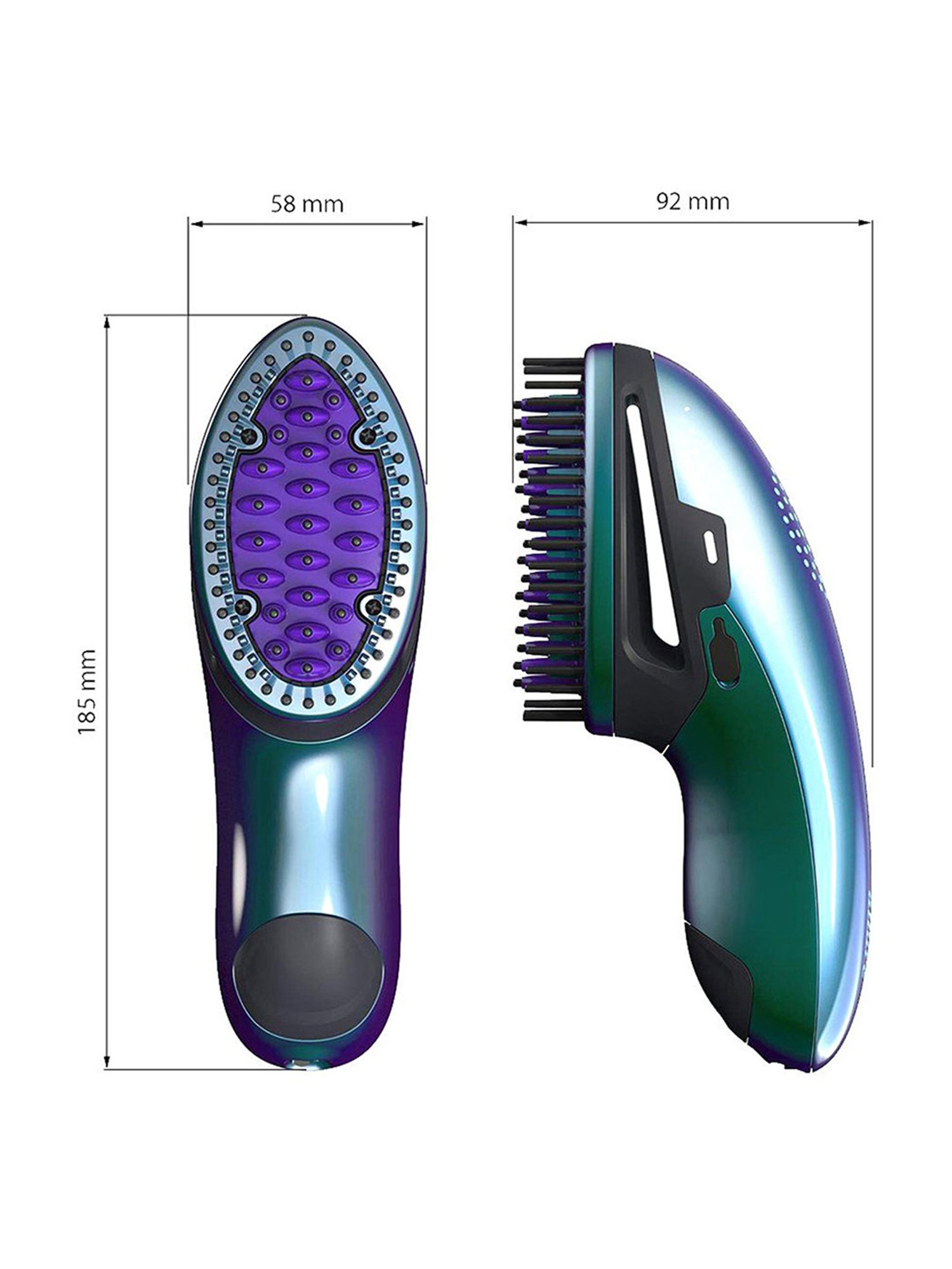 Nova NHC-522CRM Professional Hair Straightener (Black)