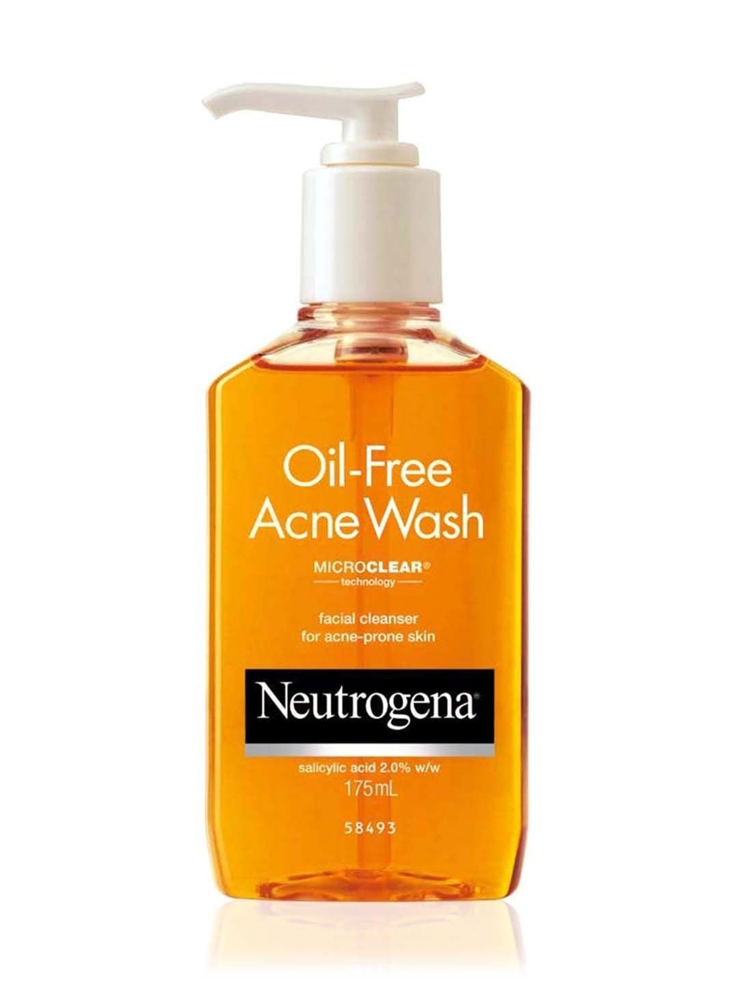 Neutrogena Oil Free Acne Wash Facial Cleanser - 175 ml