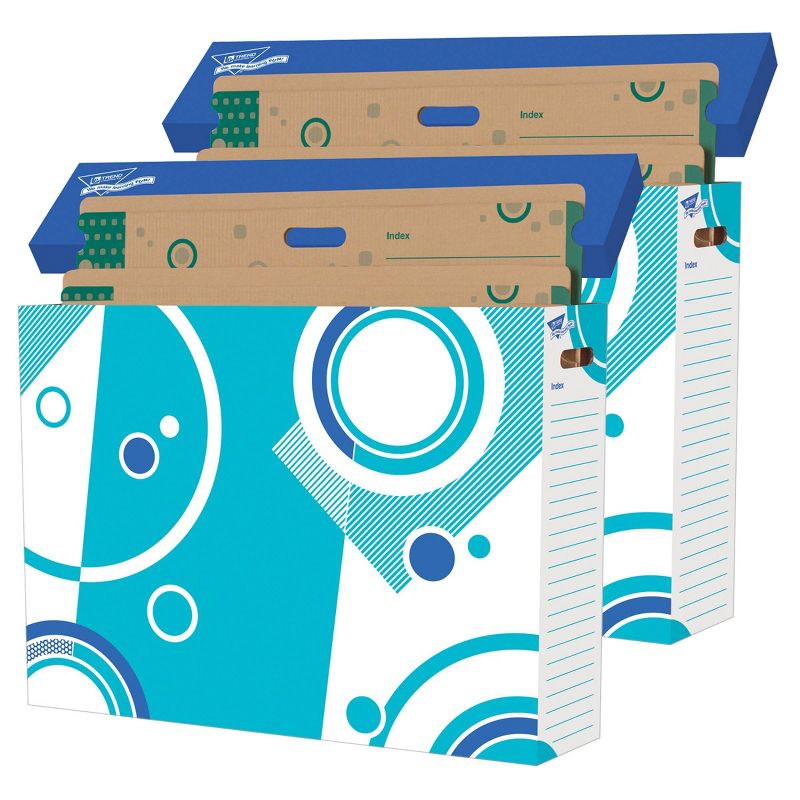 2pk Chart Storage Box File 'N Save System - TREND