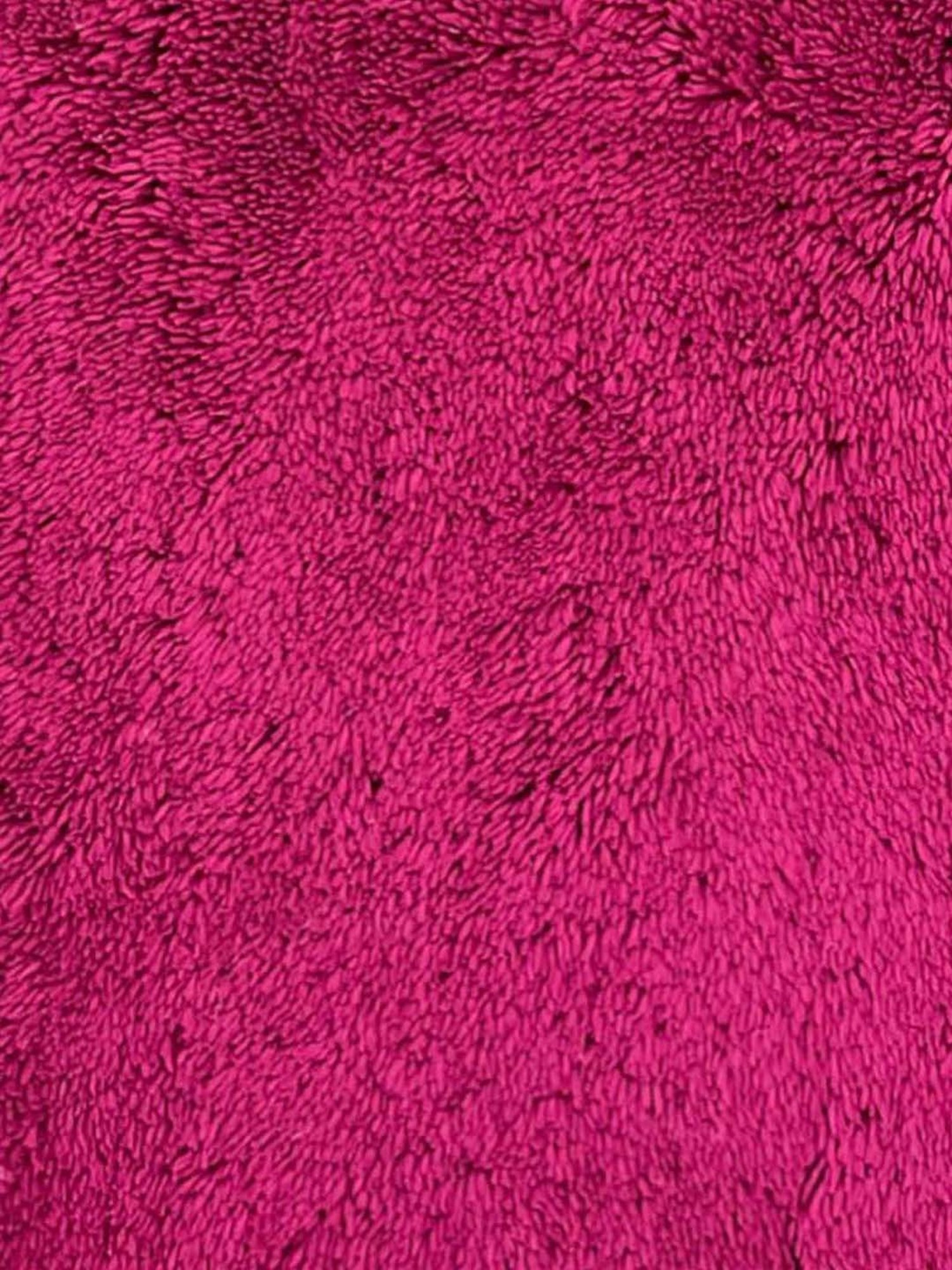 SPACES Dark Violet Cotton Hygro Large Foot Mat