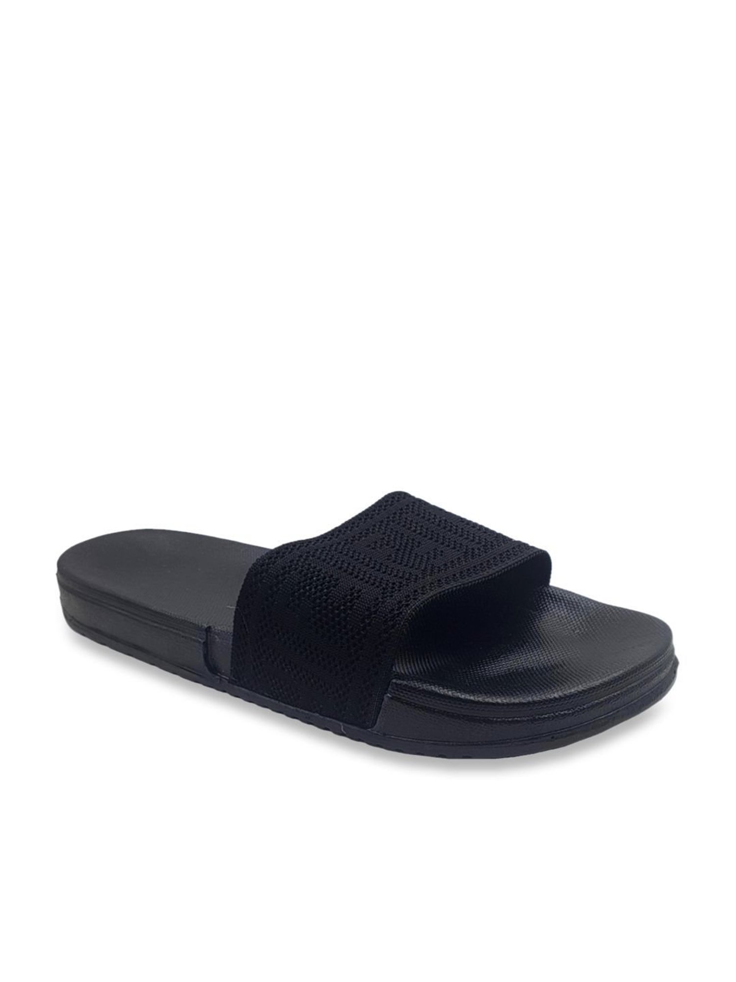 Pampy Angel Men's Black Casual Slides