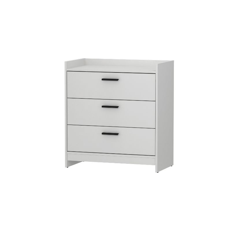 Emerson 3 Drawer Chest Off-White - loft607