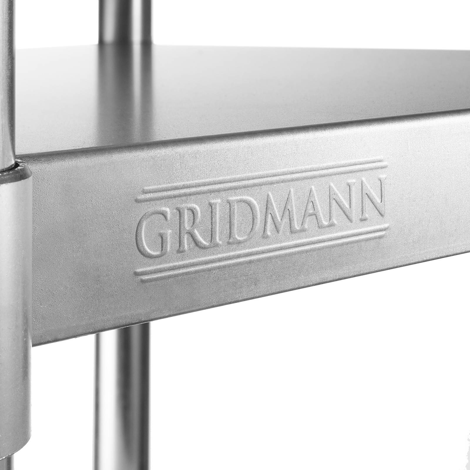 GRIDMANN NSF Stainless Steel Commercial Kitchen Prep & Work Table - 72 in. x 30 in.