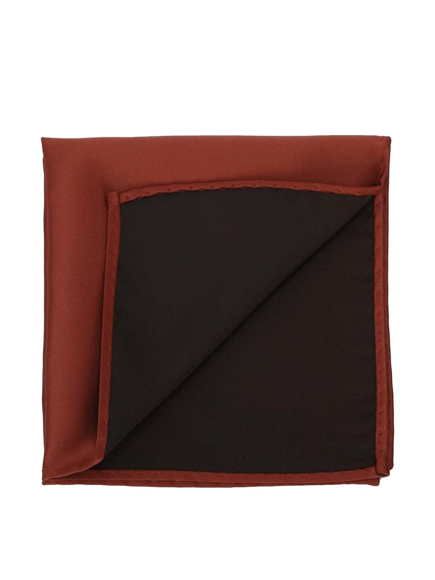 Van Heusen Green Printed Pocket Square