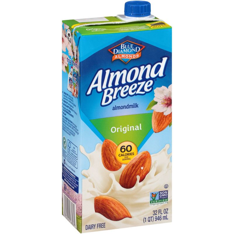 Blue Diamond Almond Breeze Original Almond Milk - 32 fl oz