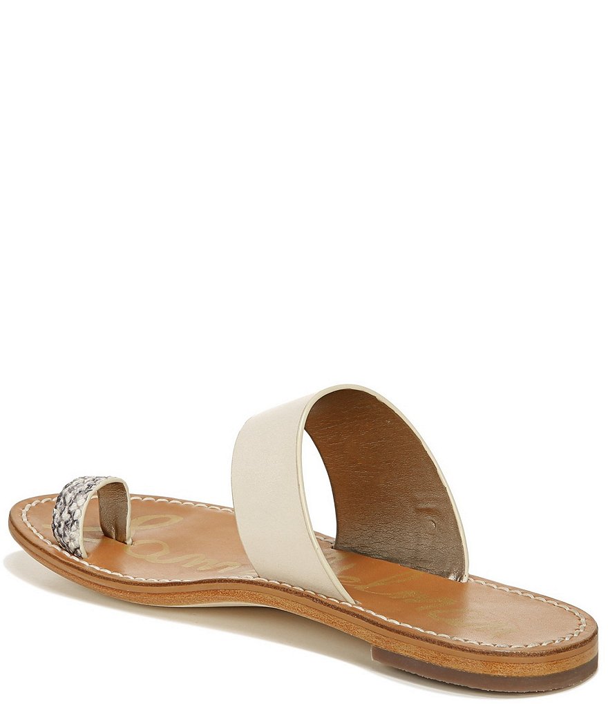 Sam Edelman Maxy Leather Toe Ring Sandals