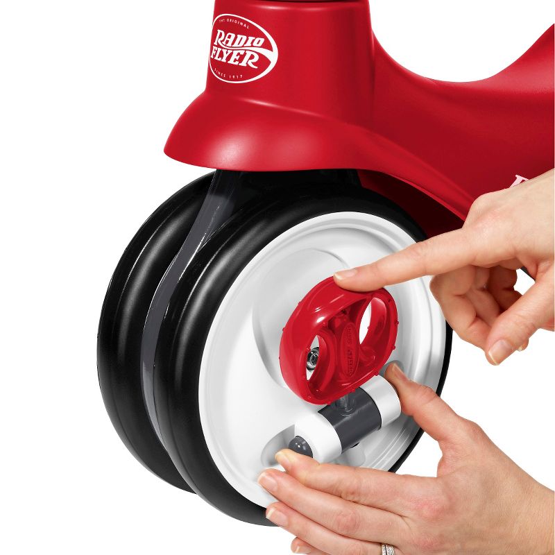 Radio Flyer Kids' Scoot 2 Pedal Scooter - Red