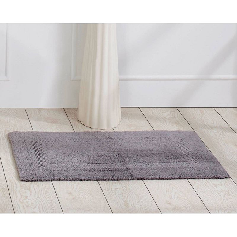 2pc Lux Collection Bath Rug Set Gray - Better Trends