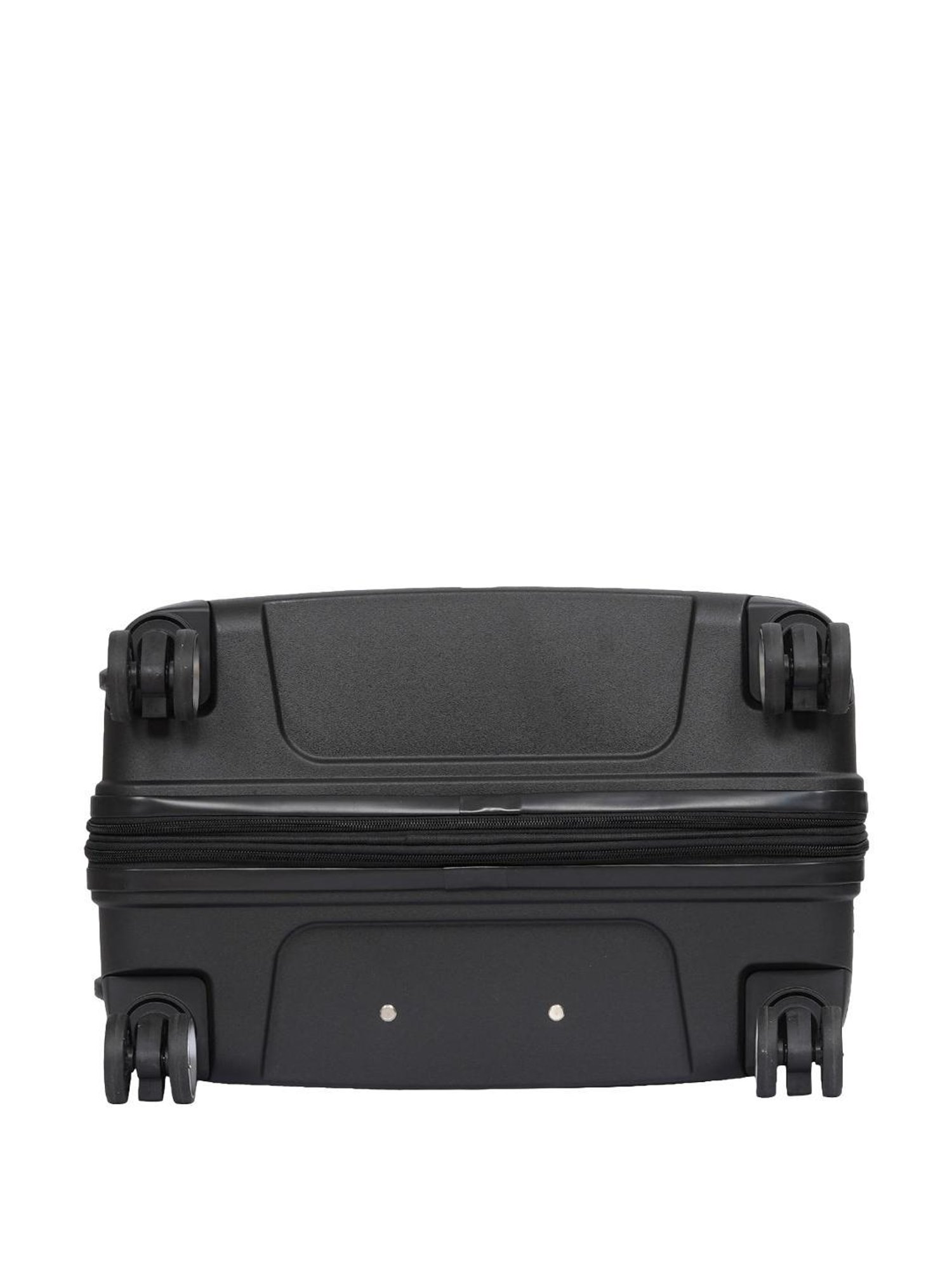 The Vertical Stellar Black Wheels 8 Small Hard Cabin Trolley Bag