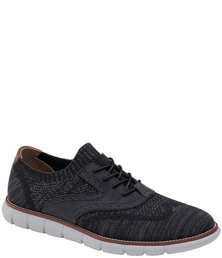 Johnston & Murphy Men's Holden Knit Wingtip Shoes