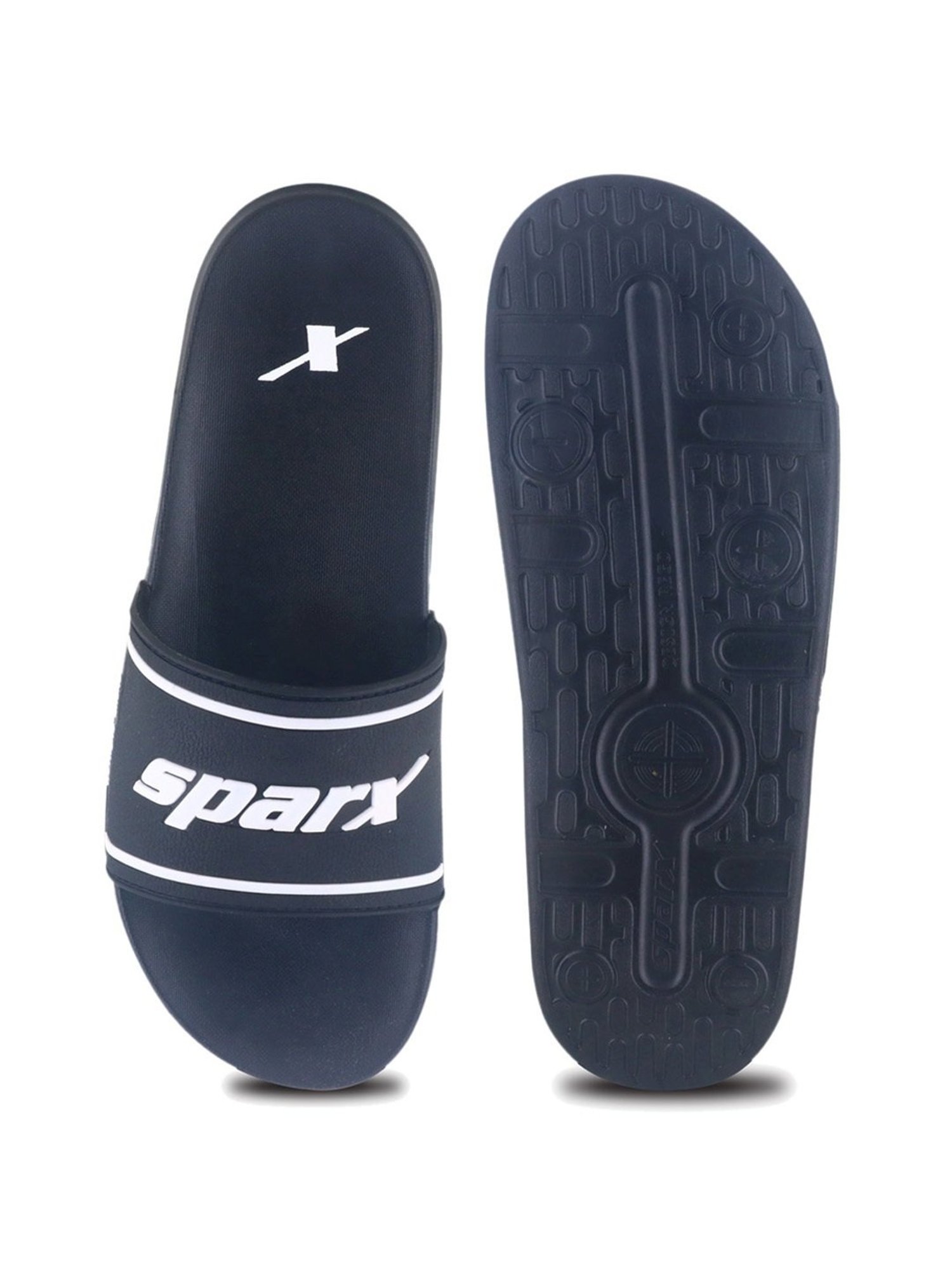 Sparx Men's Black Slides
