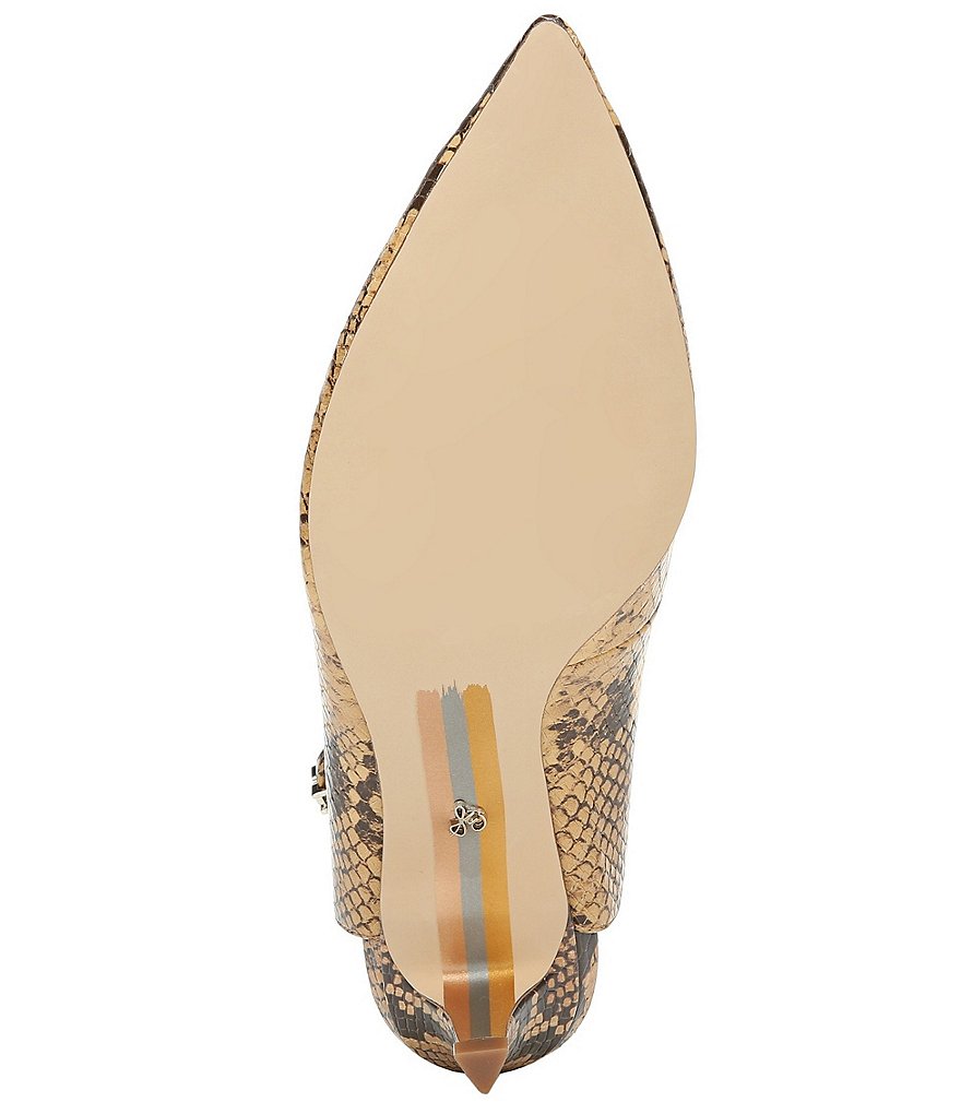 Franco Sarto Citrus Snake Print Pumps