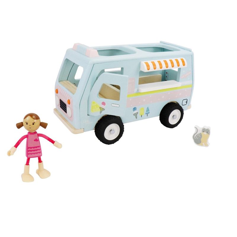 Leo & Friends Wooden Ice Cream Van