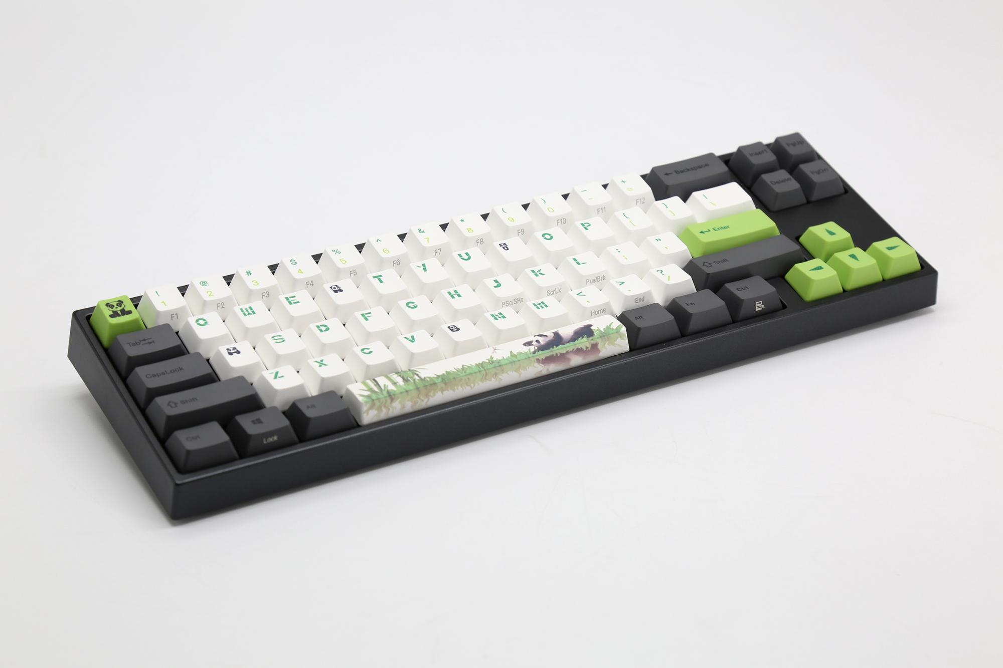 2, 60% Wired/Wireless Mechanical Keyboard (Kailh Box Brown Switch/White Case) - Full Keys Programmable - True RGB Backlit - Tap Arrow Keys - Double Shot PBT Keycaps - NKRO - 1900mAh Battery