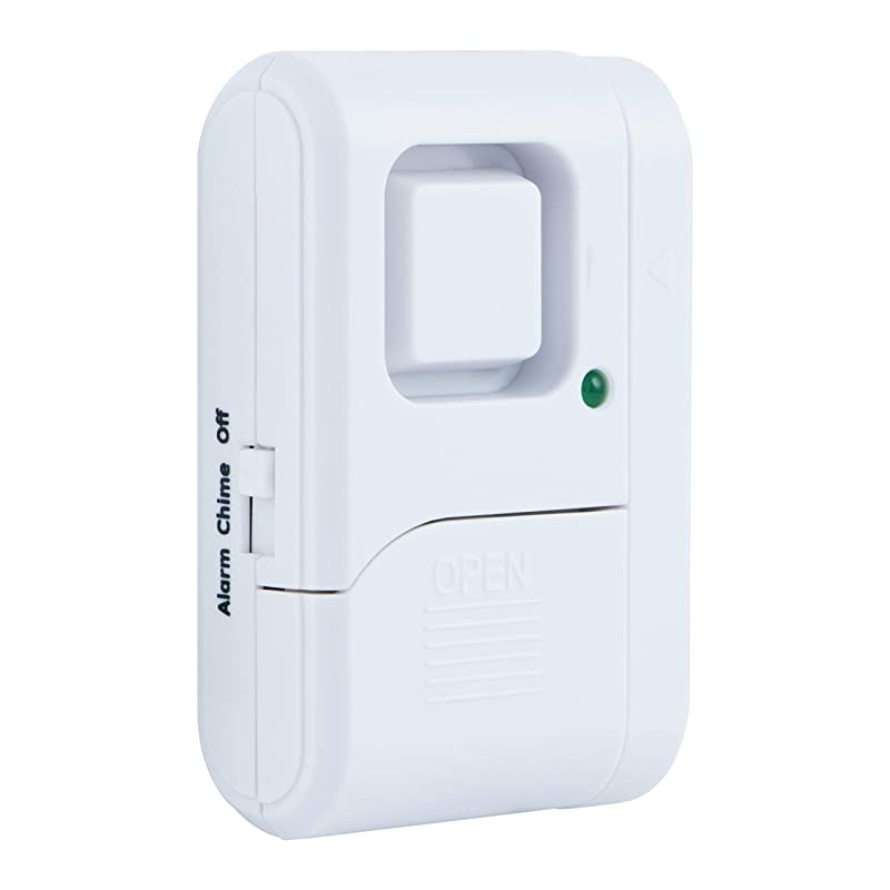 Personal Security WindowDoor Alarm DIY Home Protection Burglar Alert Magnetic Sensor OffChimeAlarm Easy Installation Ideal for Home Gara Apartment Dorm RV and Office 56789