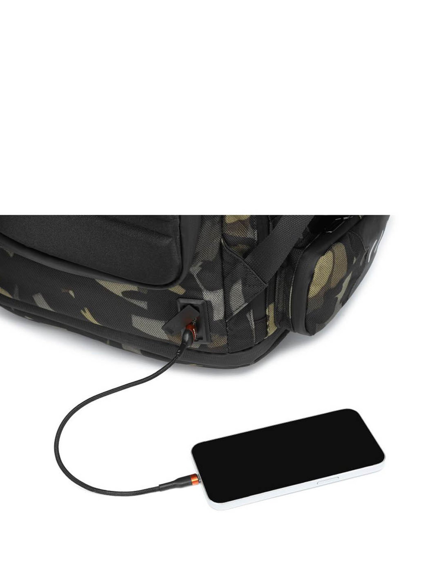 Ozuko Xploretech Gear 5 Ltrs Black Medium Convertible Backpack