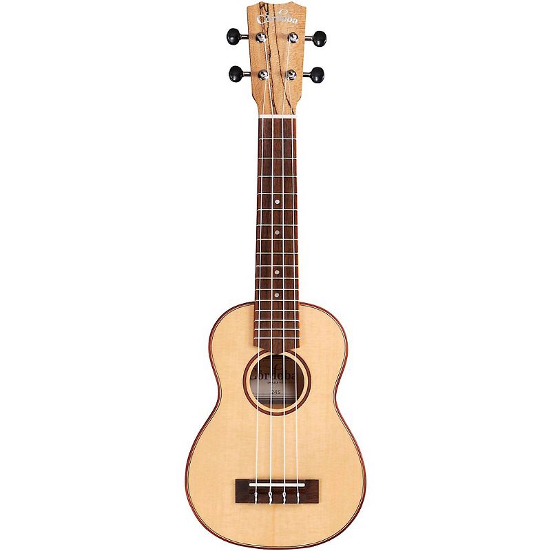 Cordoba 24S Spruce Spalted Maple Soprano Ukulele Natural