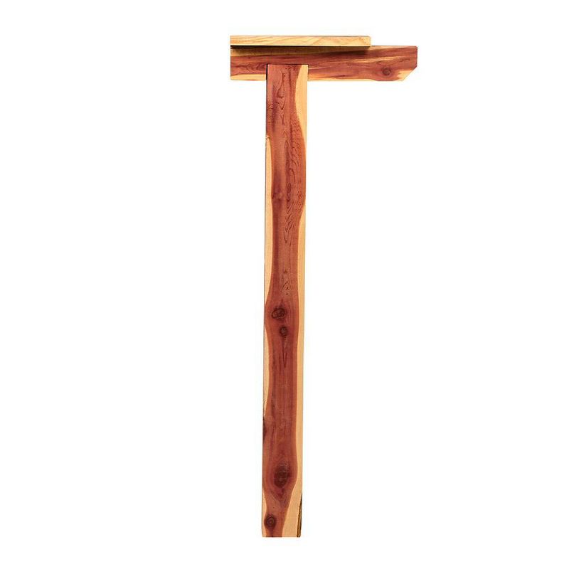 Gibraltar Mailbox Drive In Mailbox and Address Posts Cedar