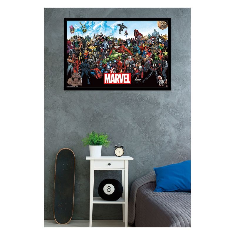 21" x 21" Weaving I by Mike Schick Framed Wall Art Print - Amanti Art