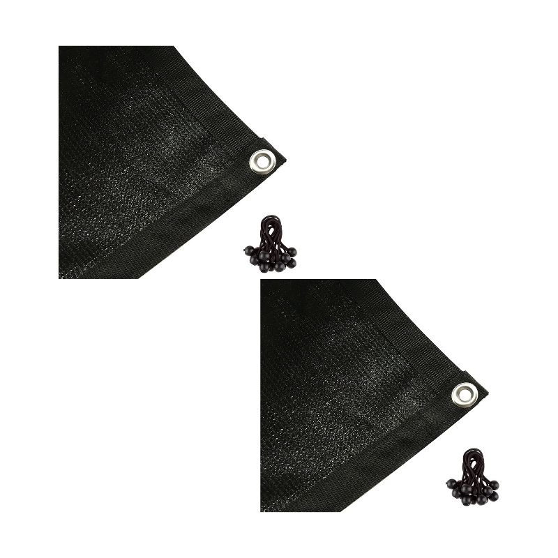 Costway Outdoor 2-Tier 10'x10' Gazebo Canopy Shelter Awning Tent Patio Garden Screw-free structure Brown