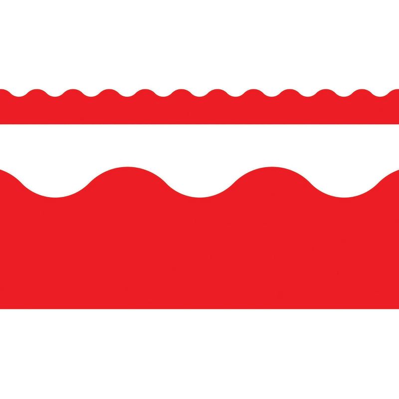 6pk 39ft Terrific Trimmers Classroom Borders Red - TREND