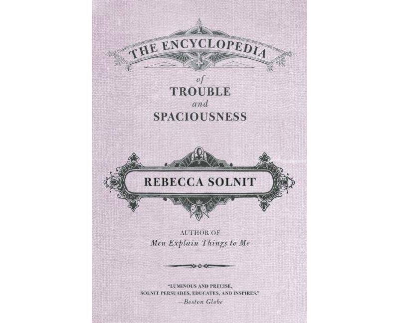The Encyclopedia of Trouble and Spaciousness - by  Rebecca Solnit (Paperback)