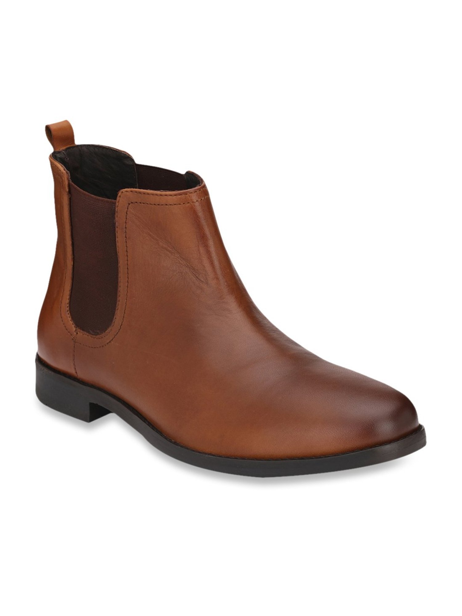 Delize Men's Tan Chelsea Boots